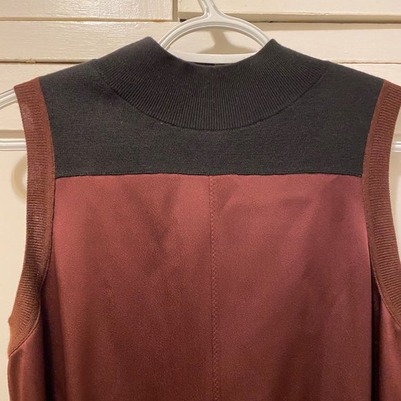 Rag & Bone Darcie Mixed-Media Mock-Neck Tank - Picture 4 of 5